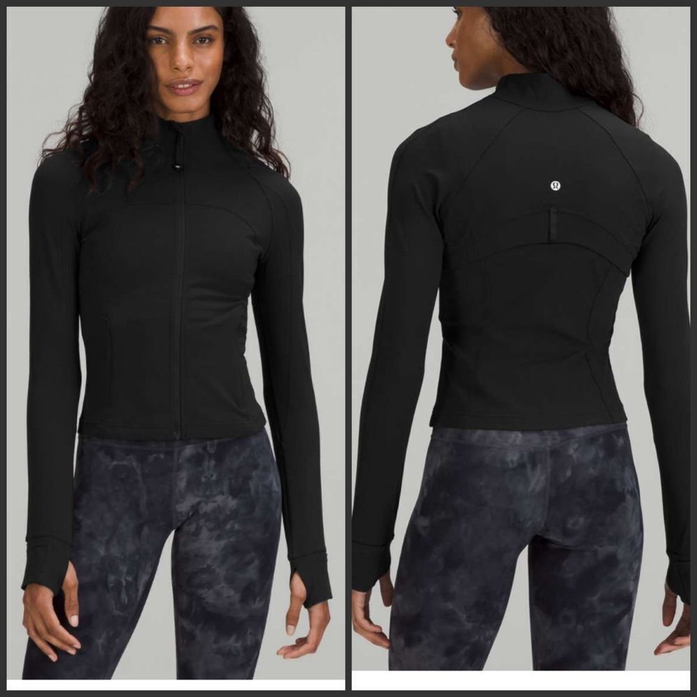 Lululemon Nulu Cropped Define Jacket Black size 4 NWT influencer - Picture 2 of 6